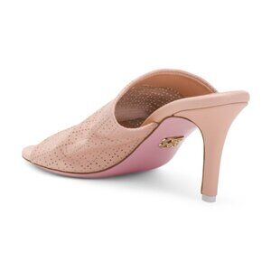 NEW BEAUTIISOLES Made In Italy Leather Lara Peep Toe Heels 252 5M9